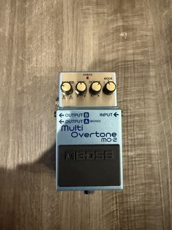 Boss multi over tone pedal