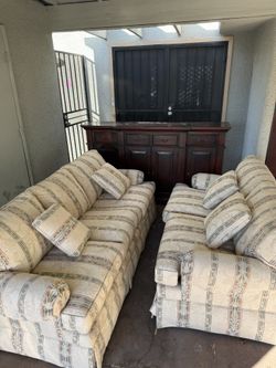 Couch & TV Stand W/ Delivery