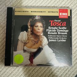 Puccini Tosca audio cd