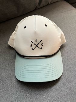 JSC Golf Rope Hat White and Mint