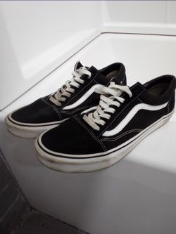 Vans Size 12 (Black and White) 
