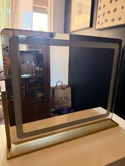 Mirror with lights