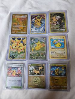POKEMON...PIKACHU COLLECTORS..(no low ballers)