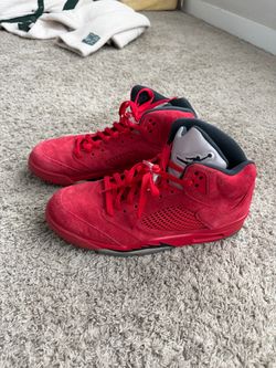 Air Jordan 5 Retro Red Suede