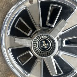 1965 And 1966 Mustang Tires And Hubcaps 