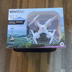 Brand New Vivitar DRC-120 Camera Aerial Quadcopter Drone (White)