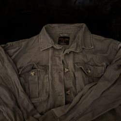 Olive Green Jacket , Size L