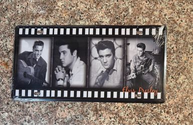 Elvis Presley Film Strip Metal Sign
