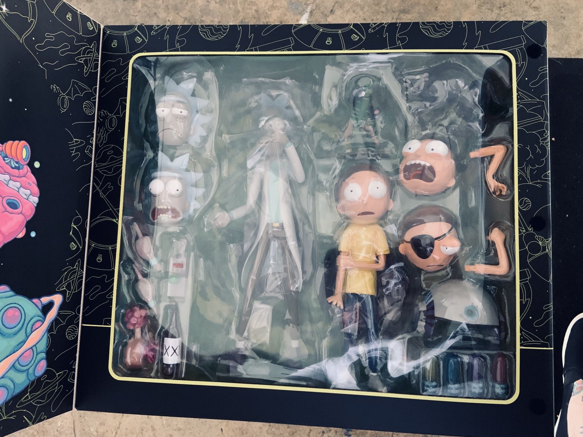 Mondo Rick and Morty DELUXE figure set