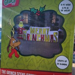 "Merry Grinchmas" Yard decoration