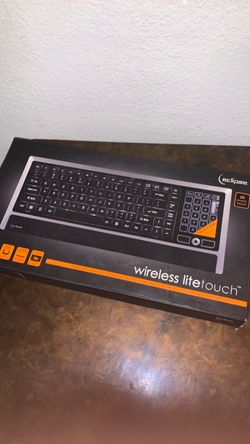 Eclipse Wireless Lite Touch Illuminated Keyboard