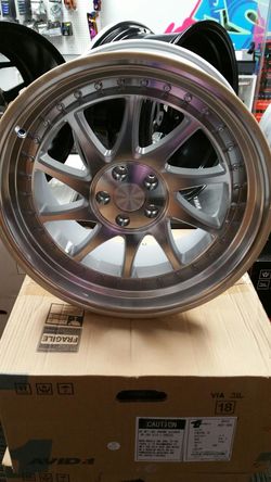 Brand new Avid1 rims, 18.9.5 , 5x100, 30 offset