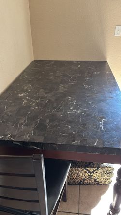 Marble Top Dining Table
