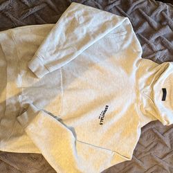 White Essential Hoodie