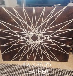 Large  Leather Canvas