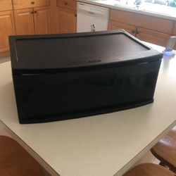 Black Sterilite Drawer