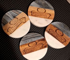 49ers FAITHFUL Coasters