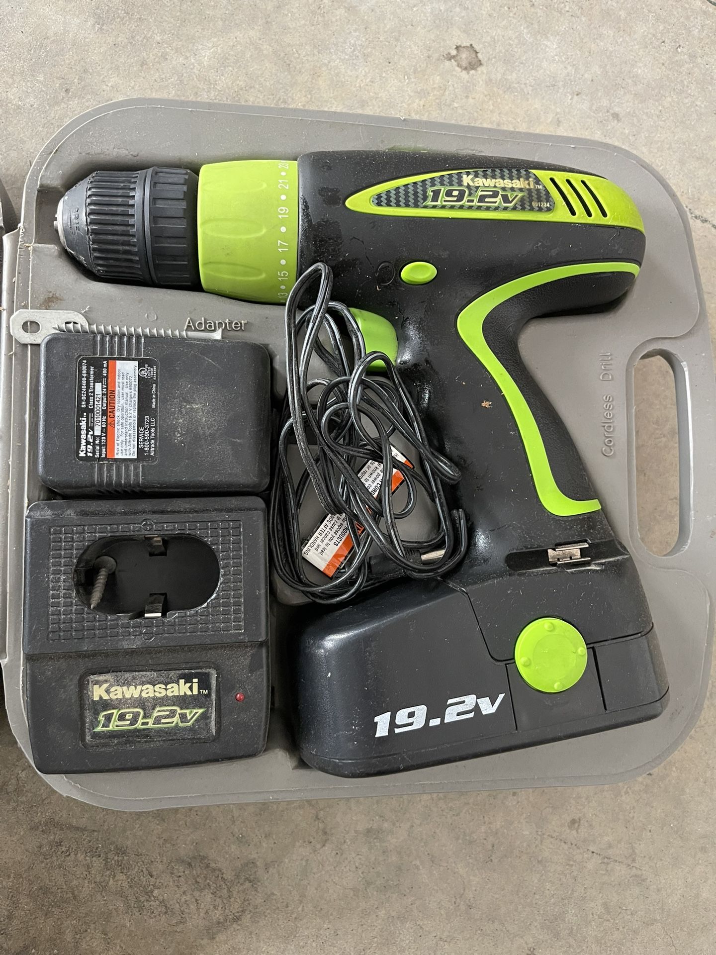 Kawasaki 19.2v Cordless Drill
