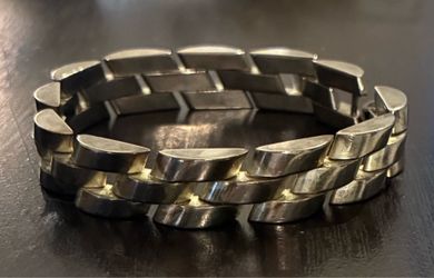 Men’s steel 7 1/2” bracelet