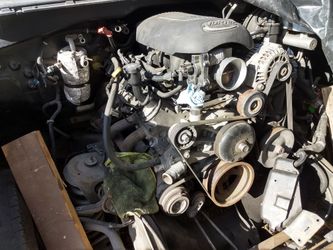 Chevy v-8 ls1 b&m tranny and rear end