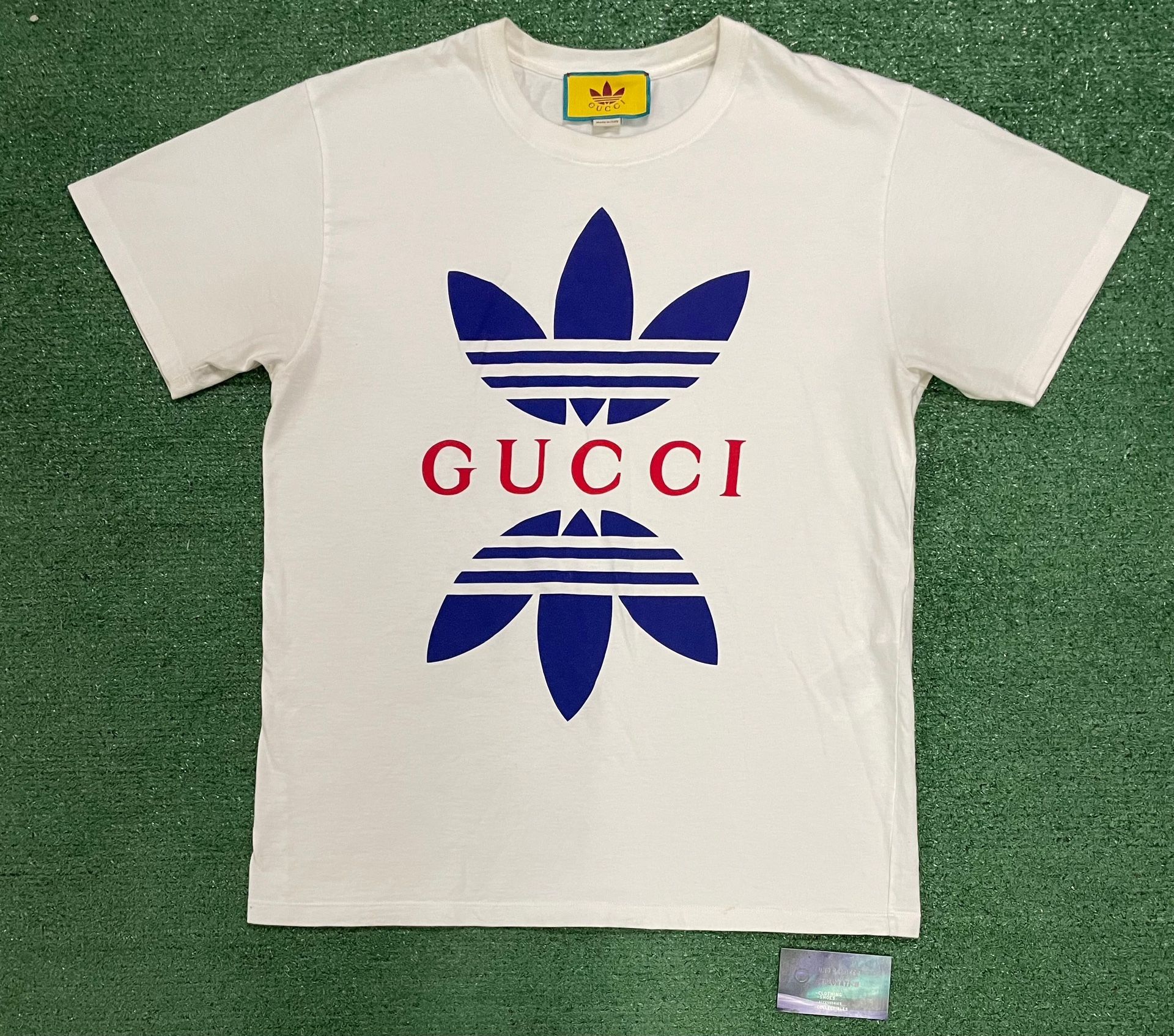 Gucci X adidas trefoil tee
