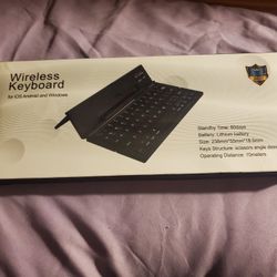 Wireless keyboard for iOS Android and Windows