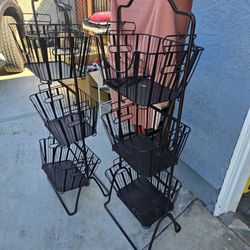 3-tier metal basket