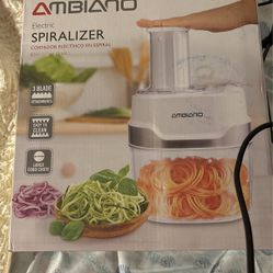 Ambiano Electric Spiralizer 