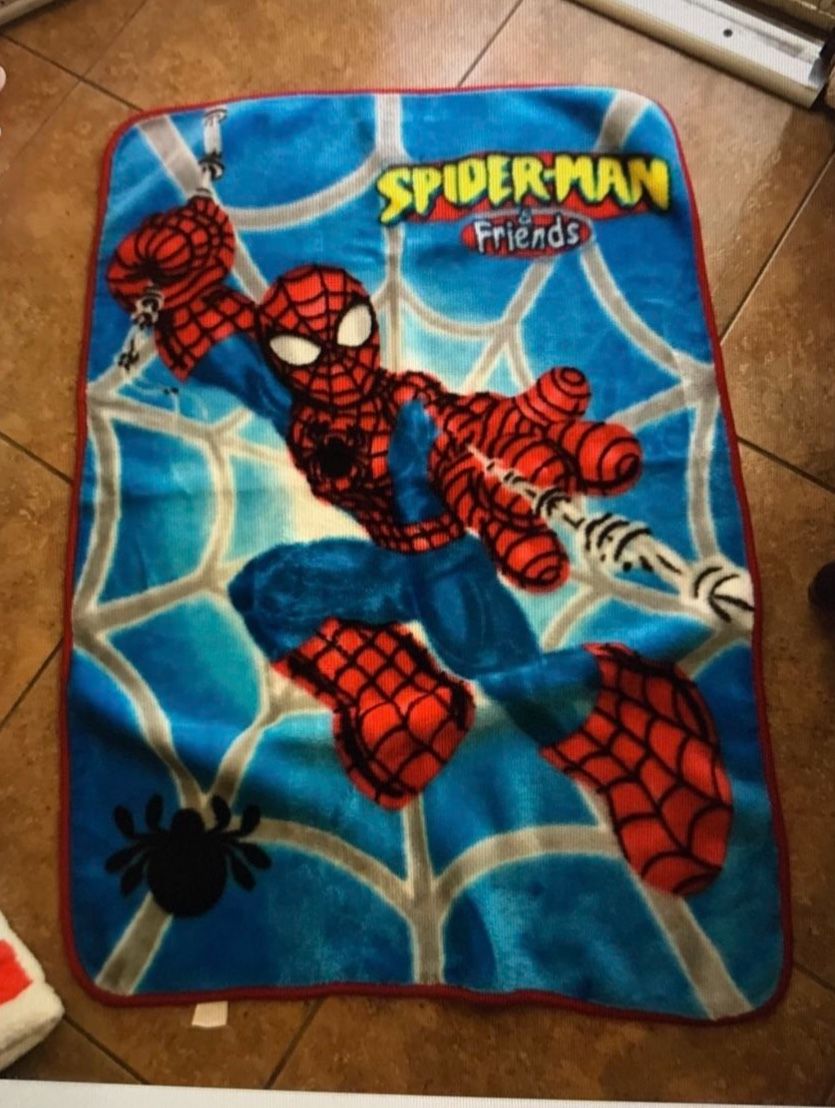 Toddler blanket Spider- man