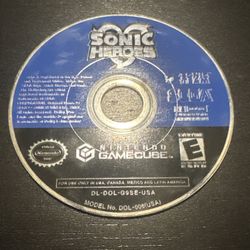 Sonic Heroes GameCube Disc Only