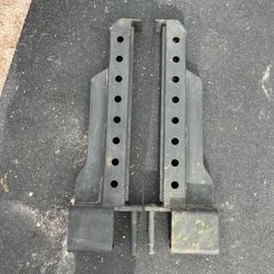 2x3 5/8in Hole Spotter Arms Squat Rack 