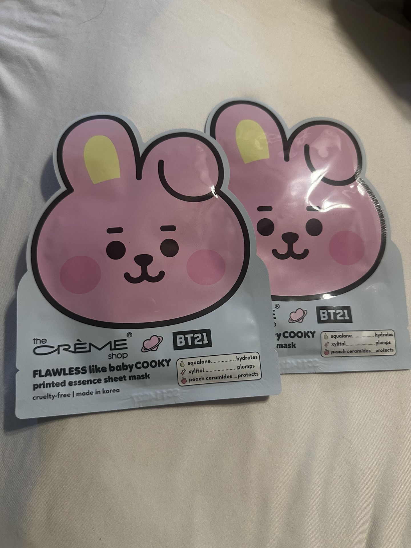 The Crème Shop facial sheet mask
