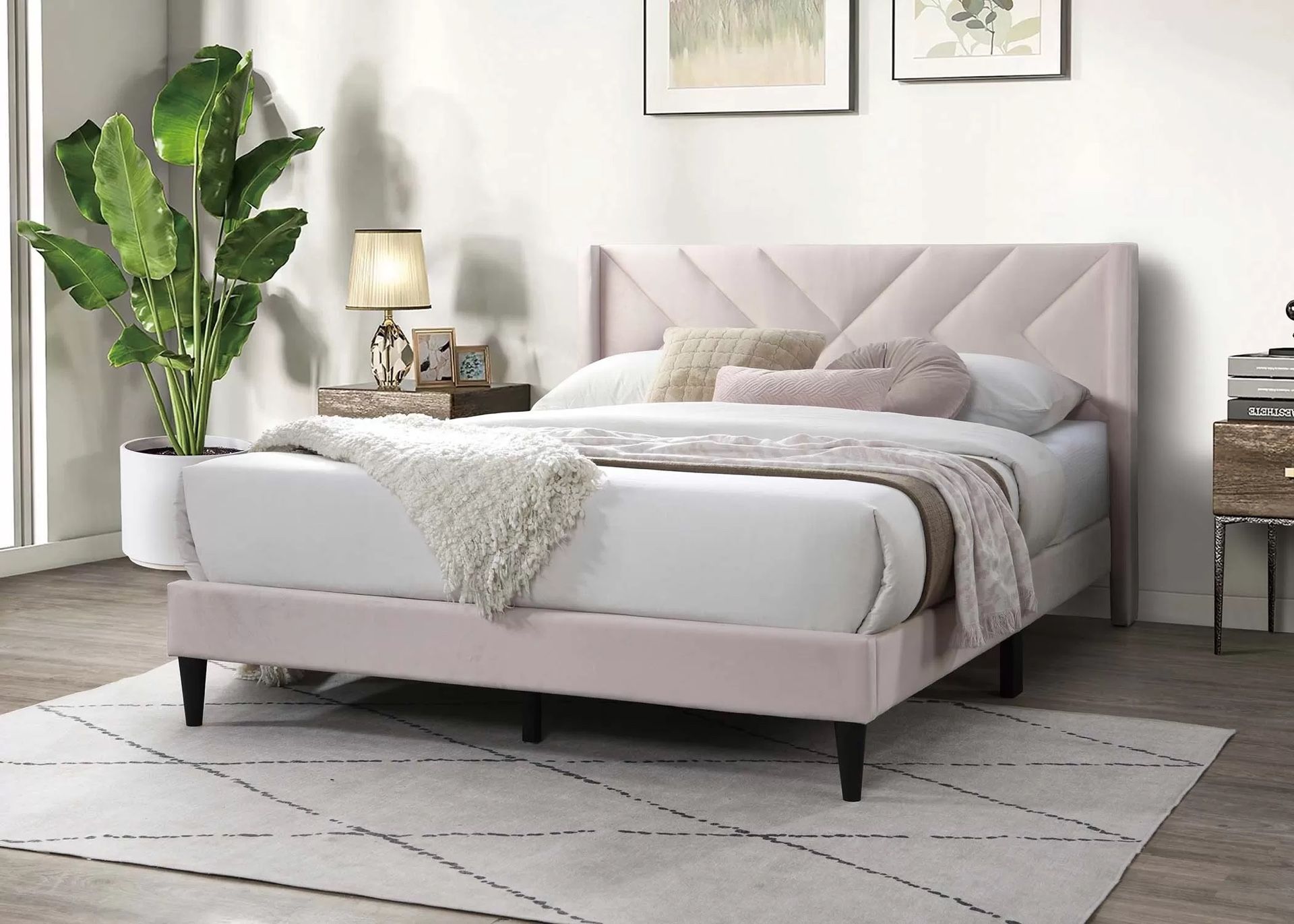 Full Platform Bed Mattress Not Included