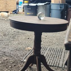 Antique Round Hall Table