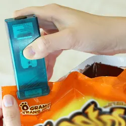 Handheld Heat Bag Sealer. Red or Blue.  $8