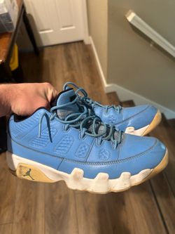 Jordan 9 Low UNC Baby Blue size 9