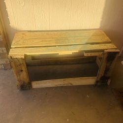 Custom Wooden Bench 