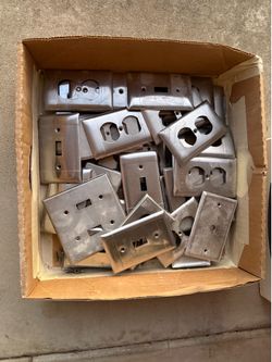 Stainless steel outlet covers