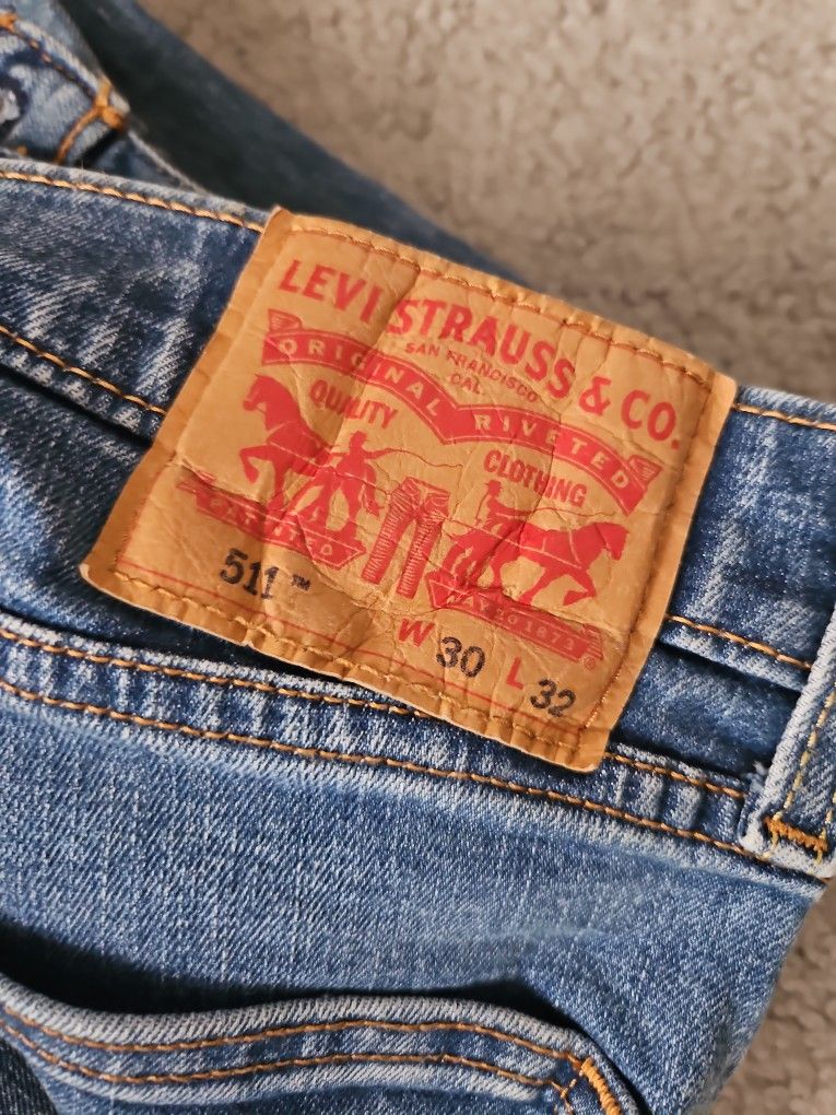 Levi's 511 30x32 Excellent Condition