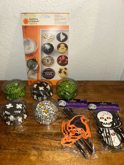 Halloween Cupcake Baking Lot