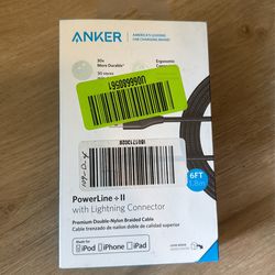 Anker Nylon Braided USBC To Lightning Cables - iPhone