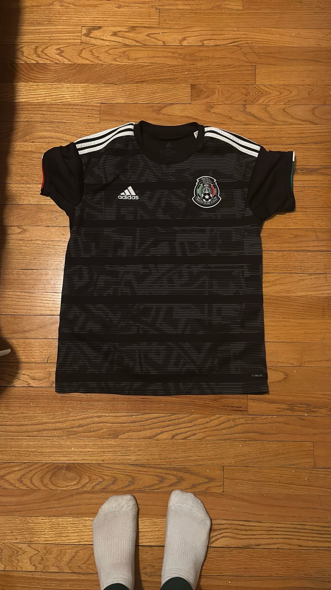 JERSEY ADIDAS SELECCION DE MEXICO NATIONAL TEAM AWAY BLACK MENS