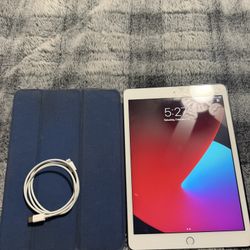 iPad 8th Gen Pristine Case & Charger