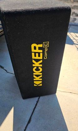 Kicker Comp C - 2 12" subwoofers.