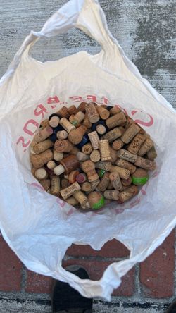 Corks, a bag of.