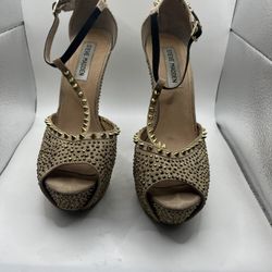 Steve Madden Angelz Studded Platform Heels