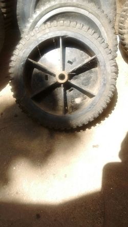 Lawn mower tires