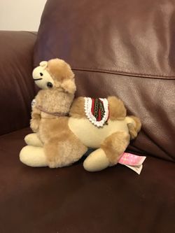 Camel stuffed from Iran or Iraq. Has Dubai on tag