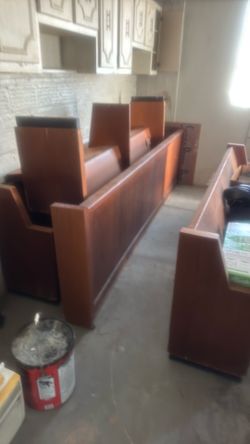 Church pews