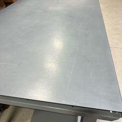 Long Metal Uline Table (READ FULL CAPTION)